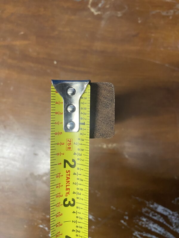 45 Dense Hardwood Blocks – 1⅜" x 6" – Pre-Drilled, Heavy Exotic Wood - Image 2