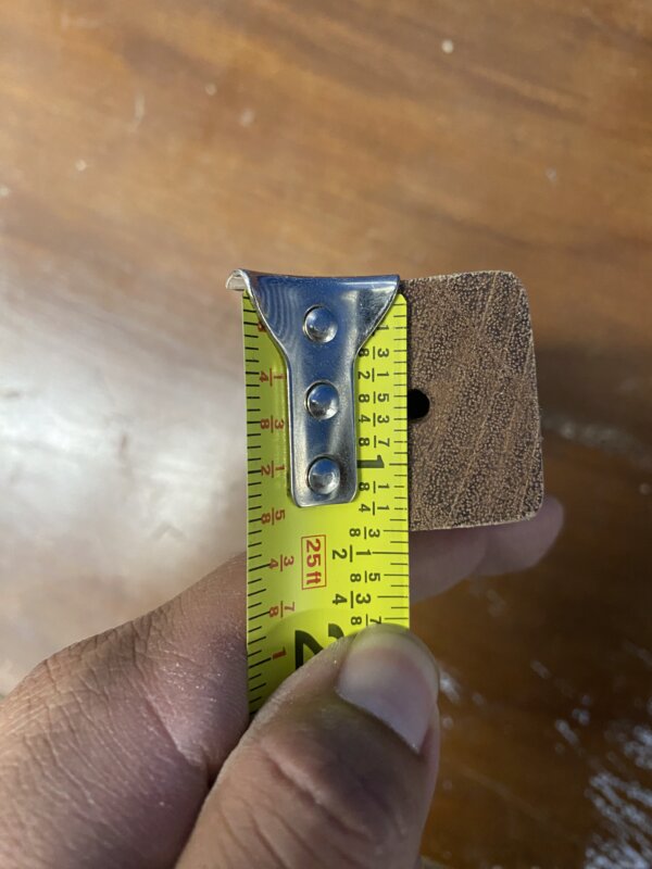 45 Dense Hardwood Blocks – 1⅜" x 6" – Pre-Drilled, Heavy Exotic Wood - Image 3